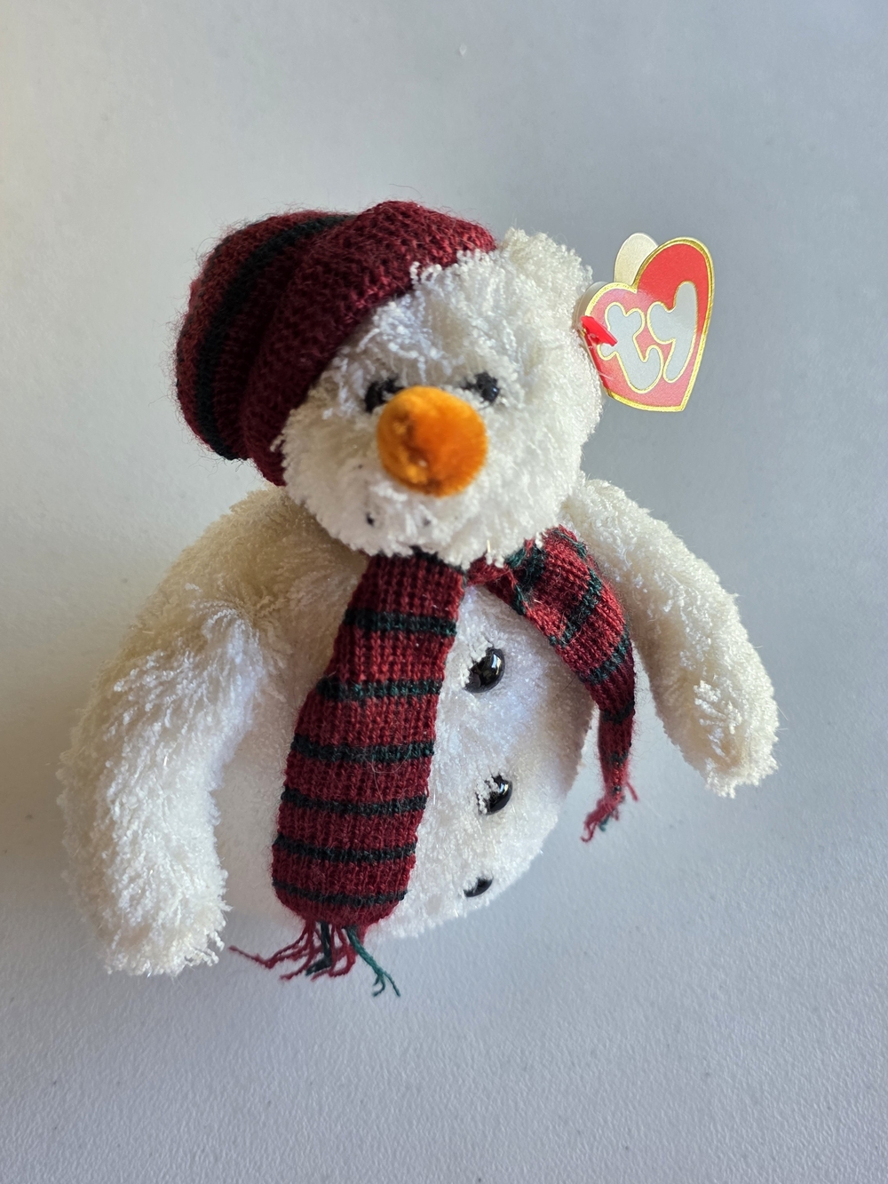 Ty Beanie Chillings Baby Snowman Plush Toy